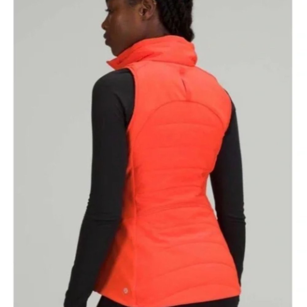 Lululemon Another Mile Vest Autumn Red Size 4 - Picture 2 of 8